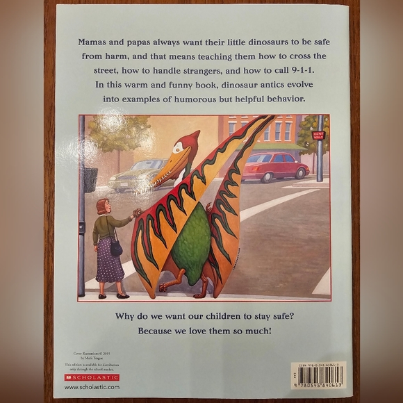 Scholastic: How Do Dinosaurs Stay Safe - Picture 2 of 3